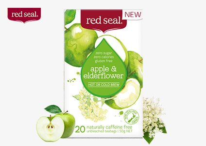 苹果接骨木花茶